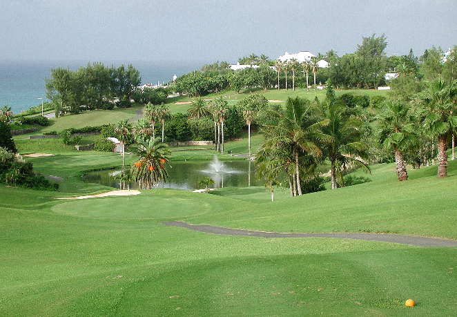 Golf course at the Southampton Princess Hotel, Bermuda