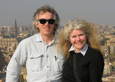 Eric and Katharine at the farm, March 2006