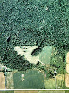 Property in 1985 showing sandbars
